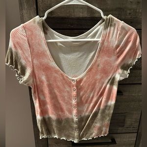 American eagle tie dye shirt size small